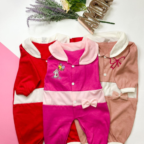 Kit Sortido 03 Peças de Roupas Infantil Menina &#