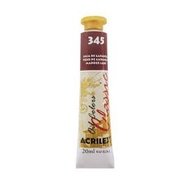 Tinta óleo Acrilex laca de garanza 345 20ml