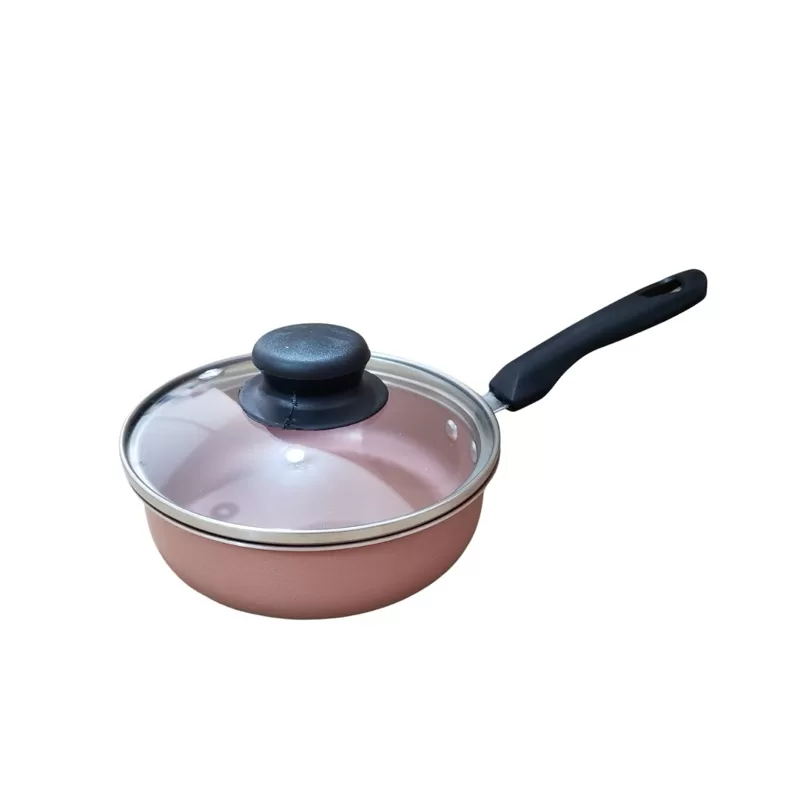 Frigideira Antiaderente Com Tampa 12 Centímetros Para 1 Ovo Não Gruda