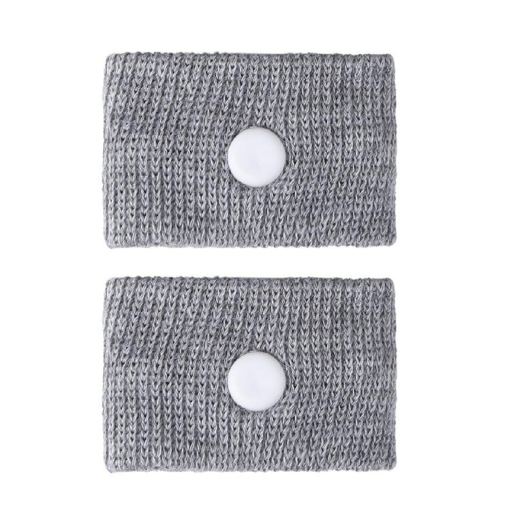 Par De Pulseira Anti Enjoo Ponto De Pressao Anatomico Reutilizavel