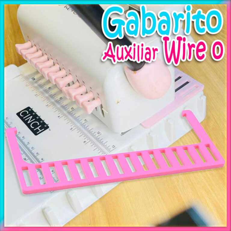 Gabarito de wire-o the cinch auxiliar de fechament