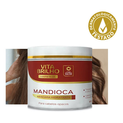 Mascara Hidratante De Mandioca 500g