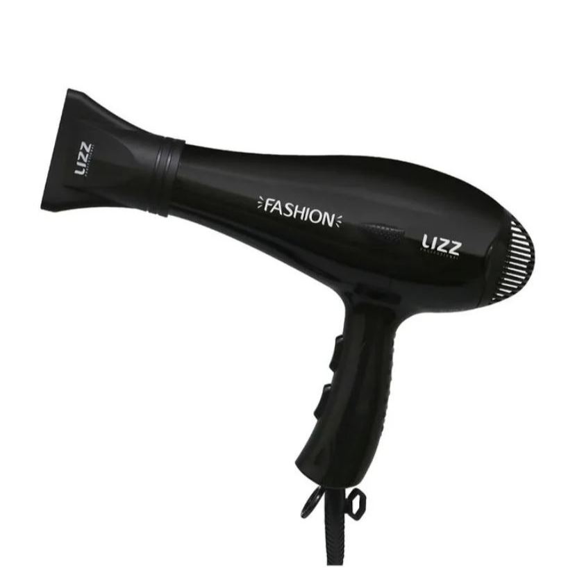 Secador Fashion Preto 127V (2150 watts) / 220V (2200 watts) – Lizz Professional