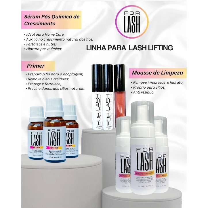 Kit Preparador para Lash Lifting  – Mousse L