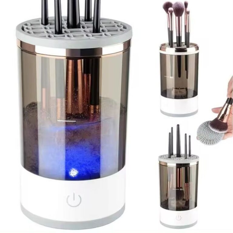 Limpador De Pincel Maquiagem Elétrico Usb Automá
