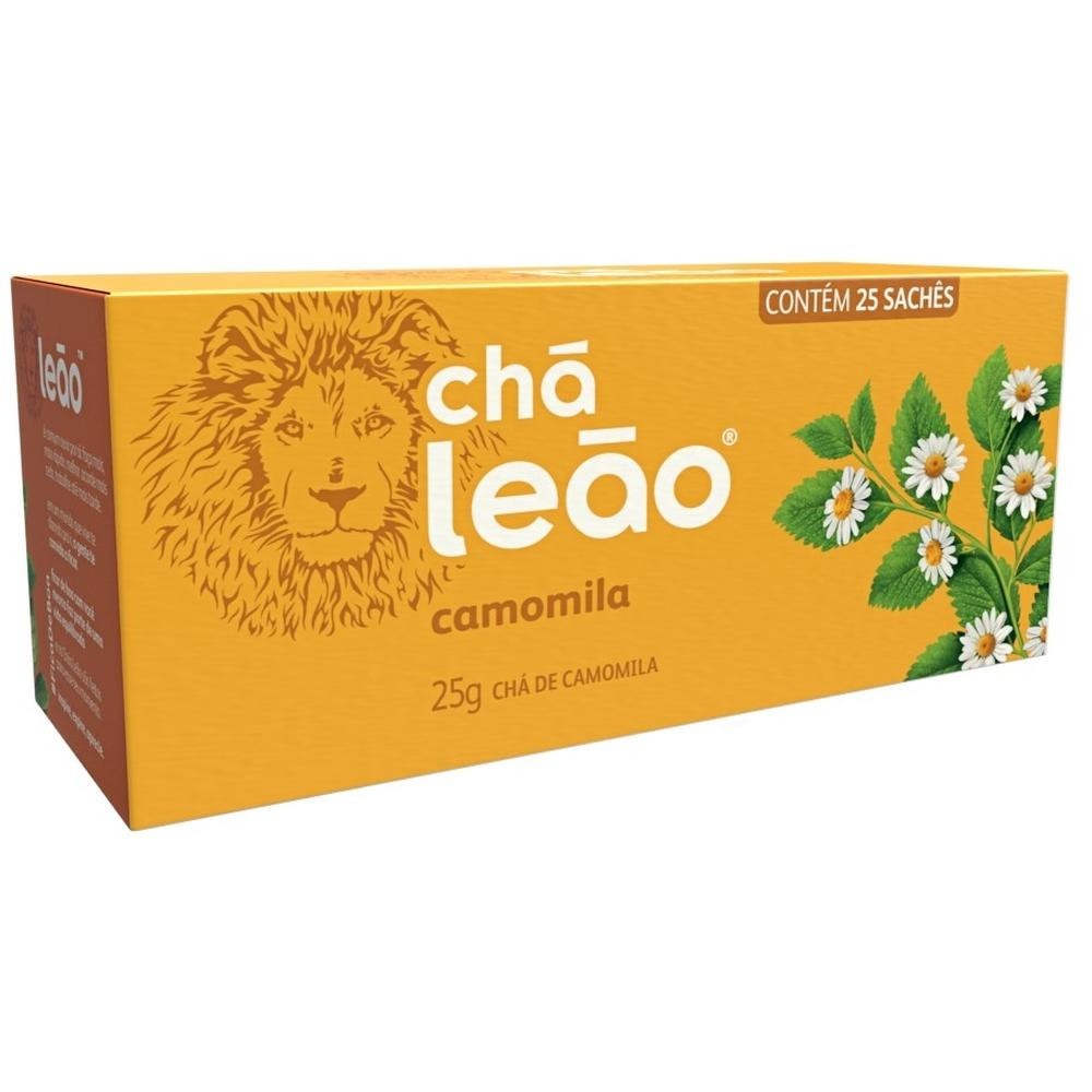 Chá Camomila Leão 25 Sachês
