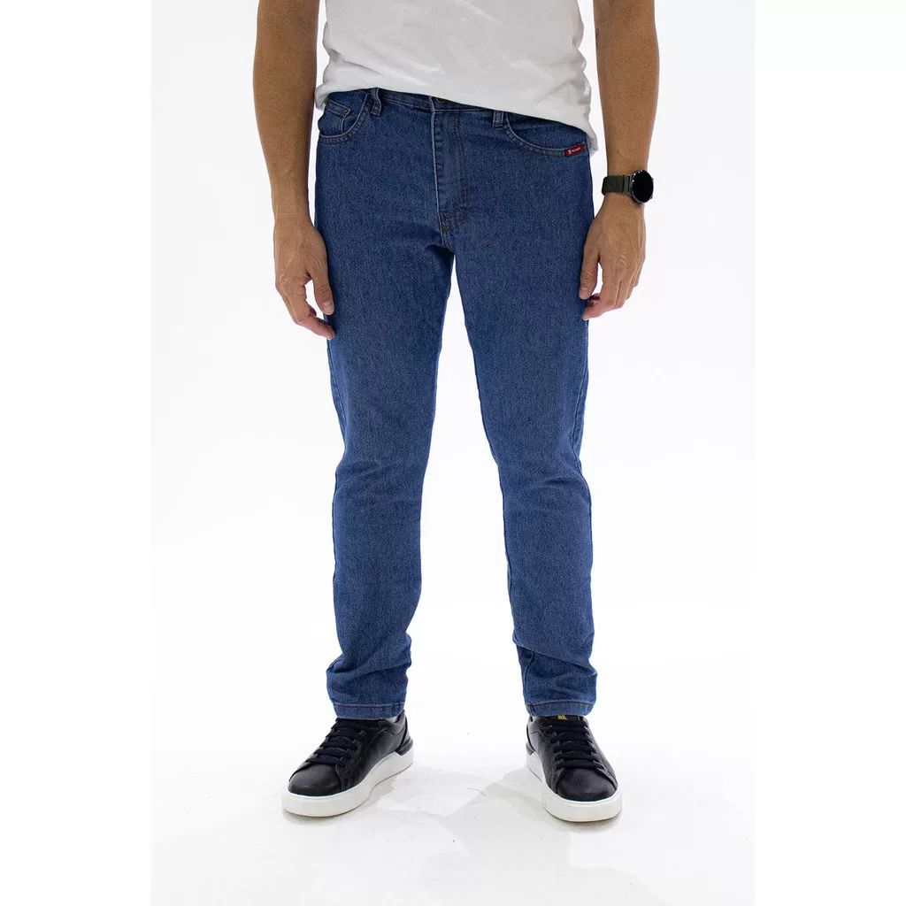 Calça Jeans Masculina Skinny Street Polo Wear Jeans Médio