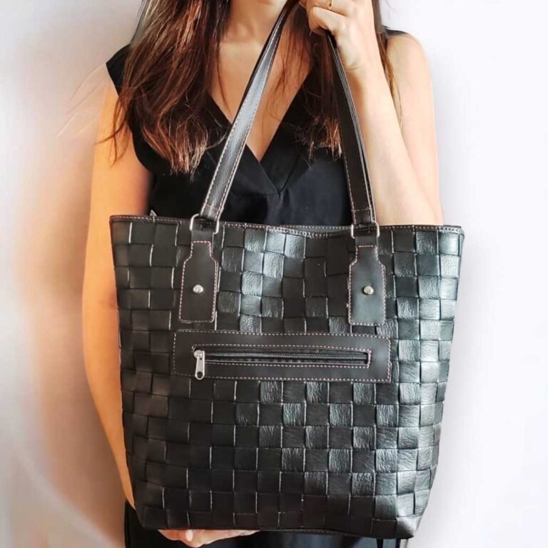 Bolsa Feminina Sacola Grande De Ombro De Lado Ofer