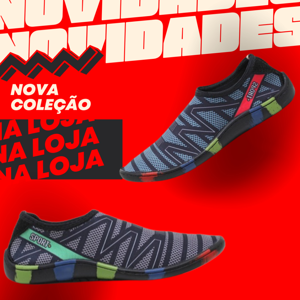 Sapatilha Hibrida Pesca Barco Rio Remo Pescaria Lago Mar Promoção Envio Imediato