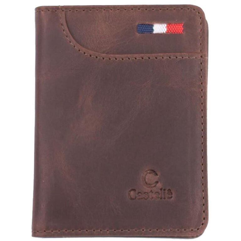 Carteira Casteliê 238 Couro Masculina – Mar