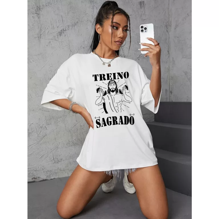 Camiseta Feminina Academia Treino | Sagrado –