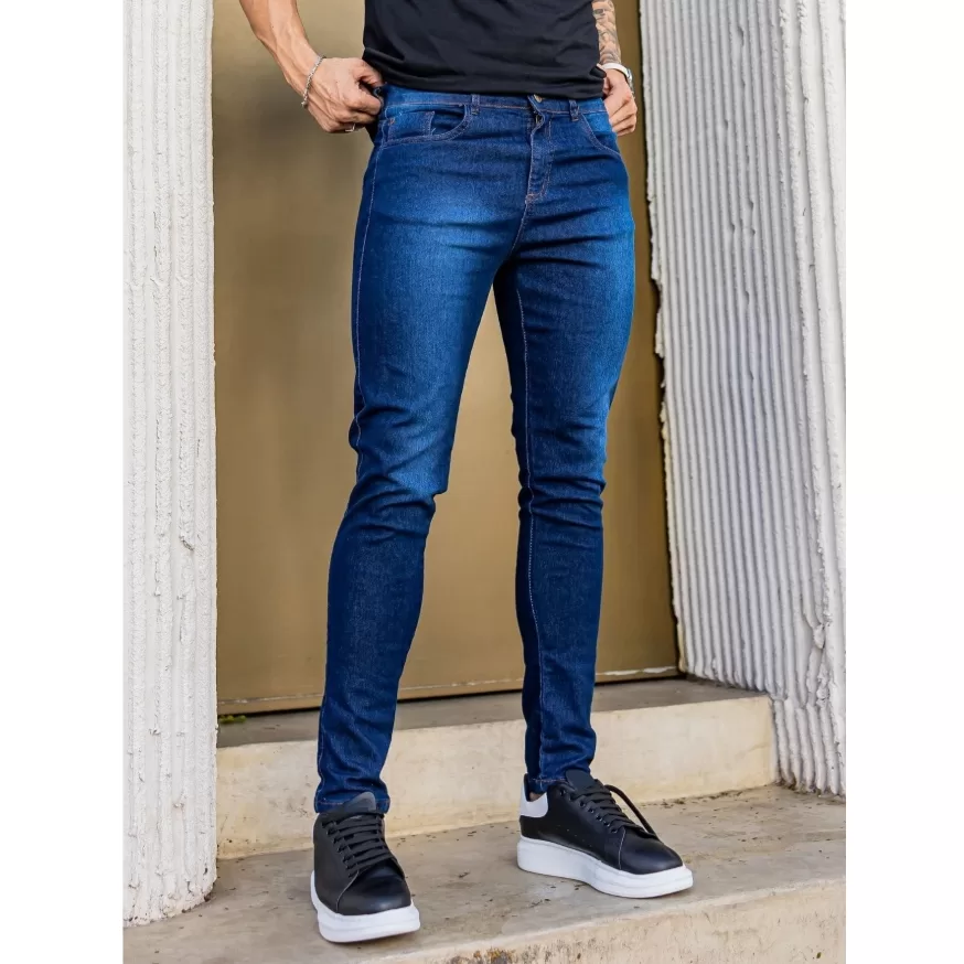 calça jeans masculina com laycra linha premium