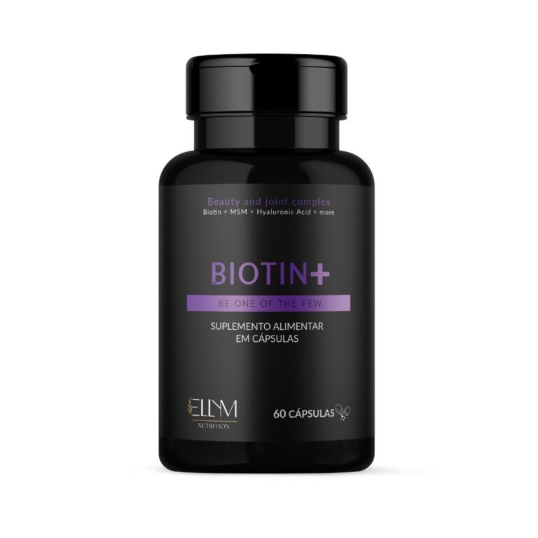 Biotina Cabelo Pele e Unha Ellym Nutrition Supleme