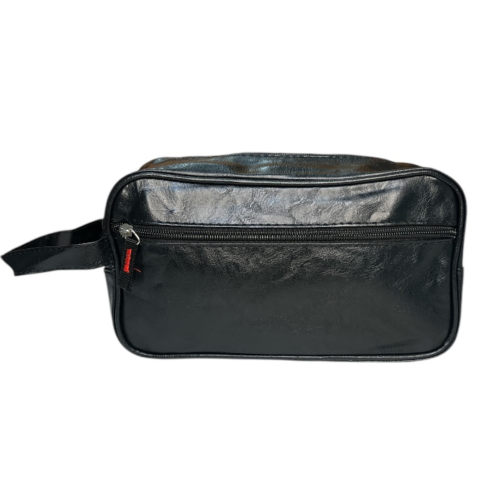 Nécessaire Bolsa de Mão Masculina de Couro Ecol