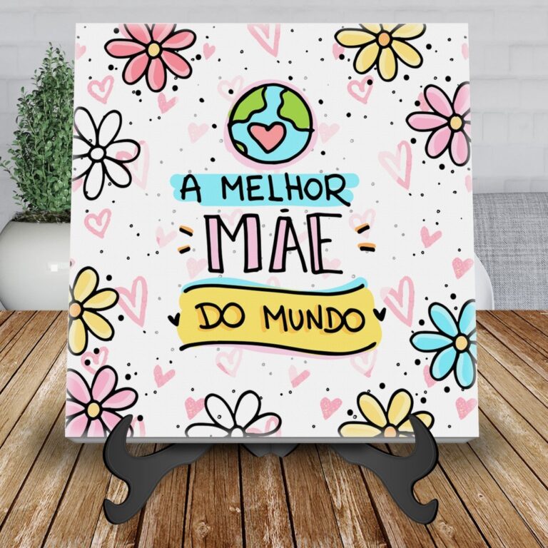 Azulejo Decorativo Mãe Personalizado