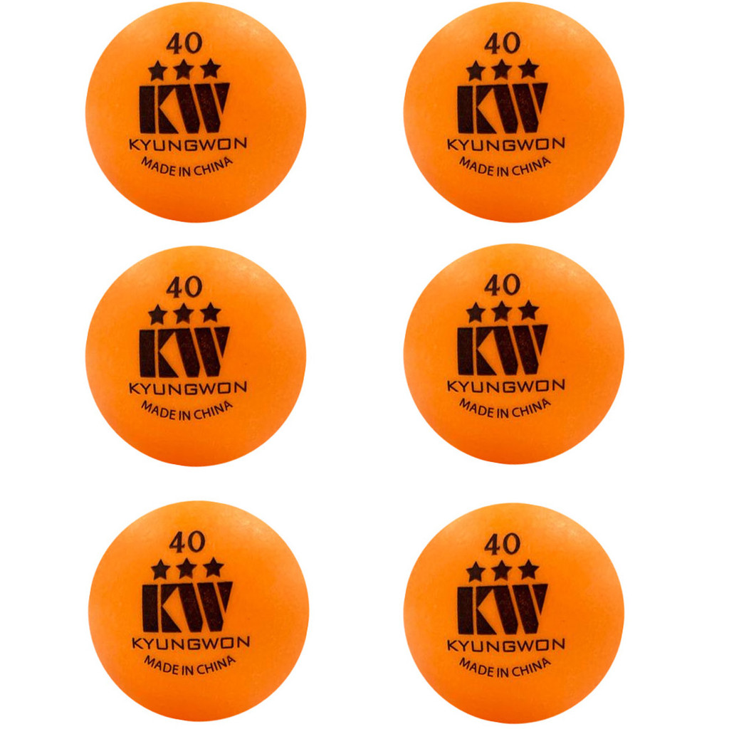 Bola Ping Pong Tênis De Mesa C/6 3 Estrelas