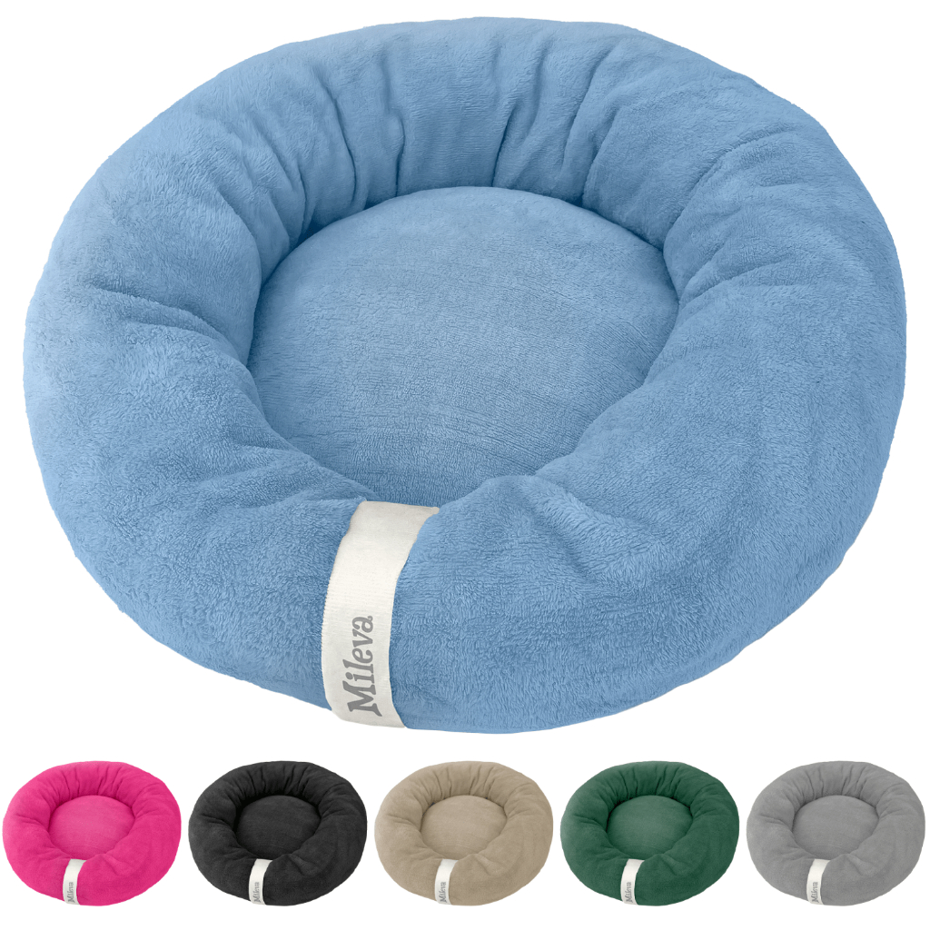 Cama Ninho Pet Gato Cachorro 50cm Luxo Ultra Macia Lavável Fundo Impermeável Premium