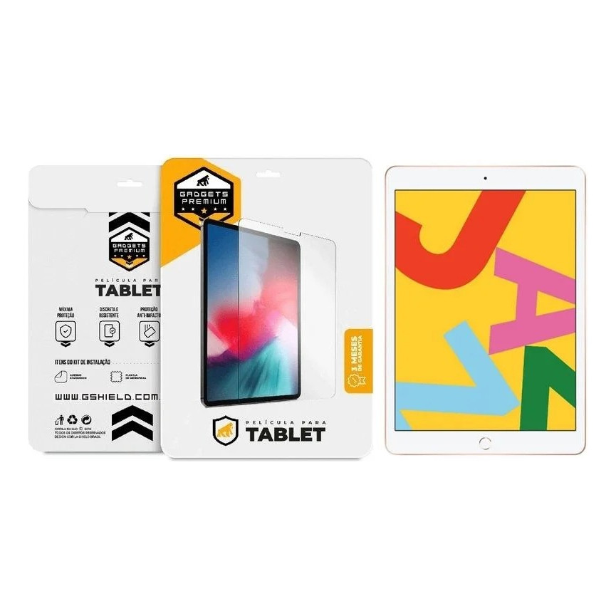 Película Nano Vidro para iPad-Alta Resistência Proteção Contra Impactos e Transparência HD – Gshield