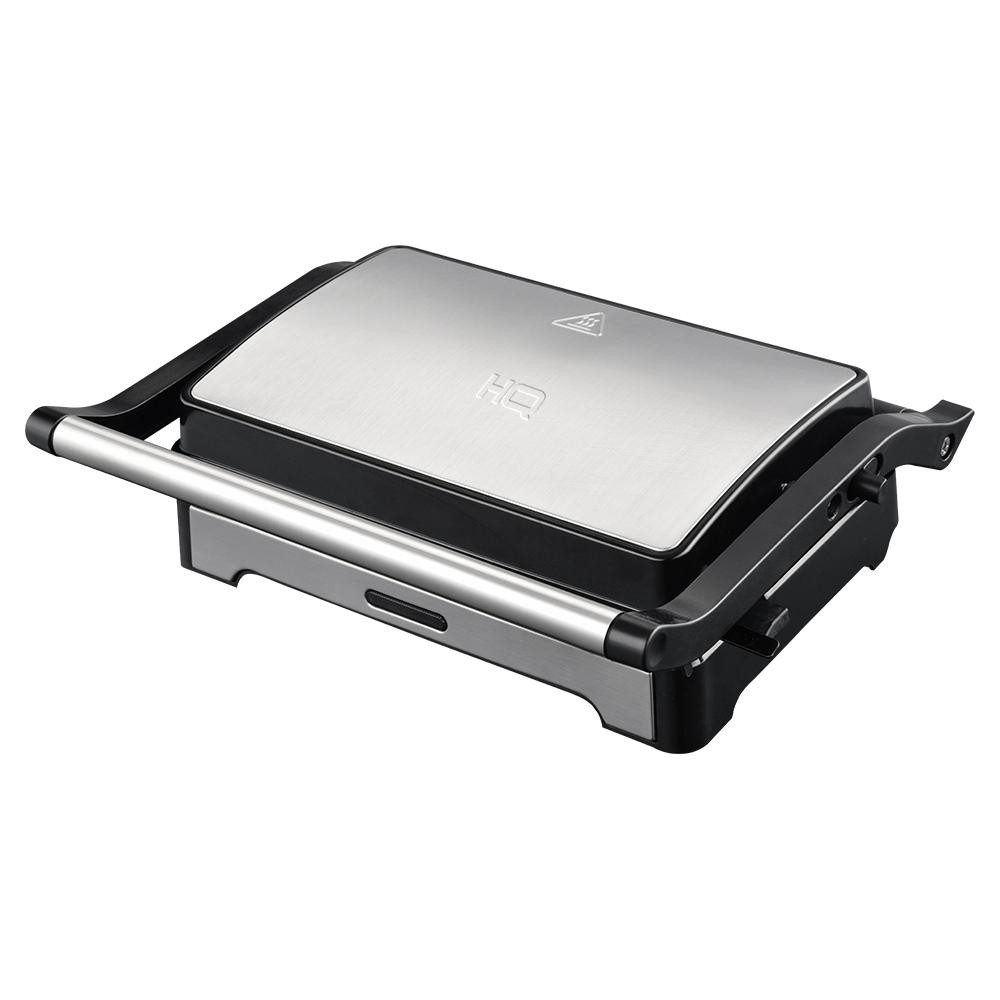 Sanduicheira e Mini Grill HQ 180. 1000W Antiaderente Inox HQ-SG002 220V