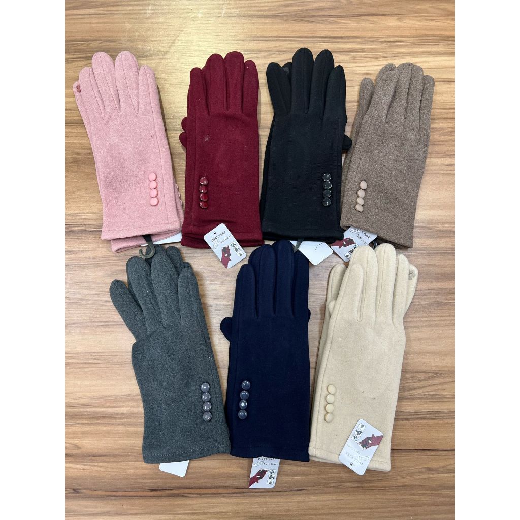 Luva feminina Térmicas Pelinho À Prova De Vento Quente Impermeável para mulher luva de frio