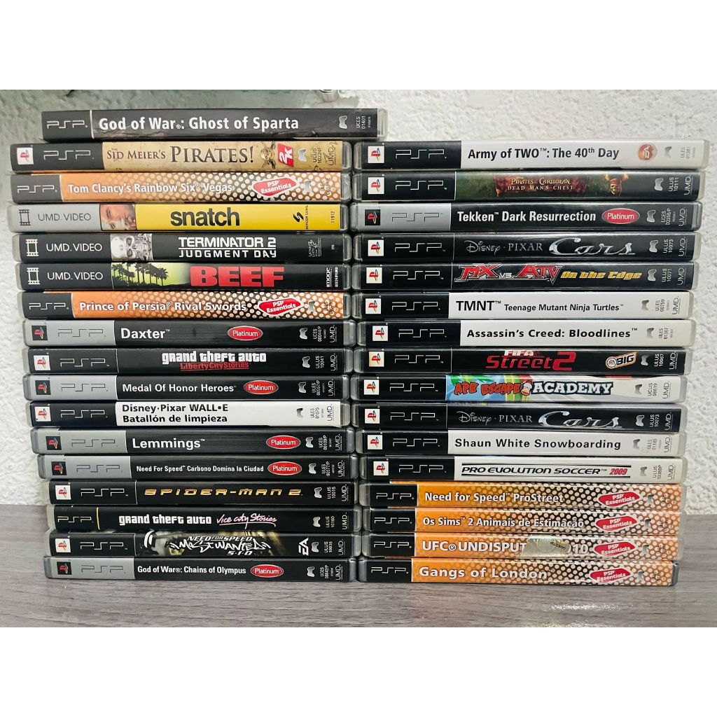 Jogos Originais de PSP Sony Usados