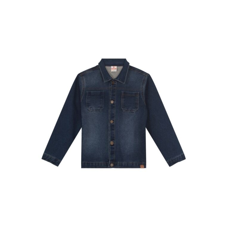 Jaqueta Infantil Menino Jeans Brandili