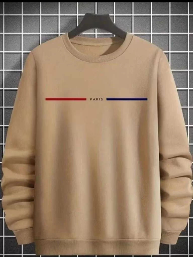 Moletom Flanelado Tema Paris Estilo Casual Com Con