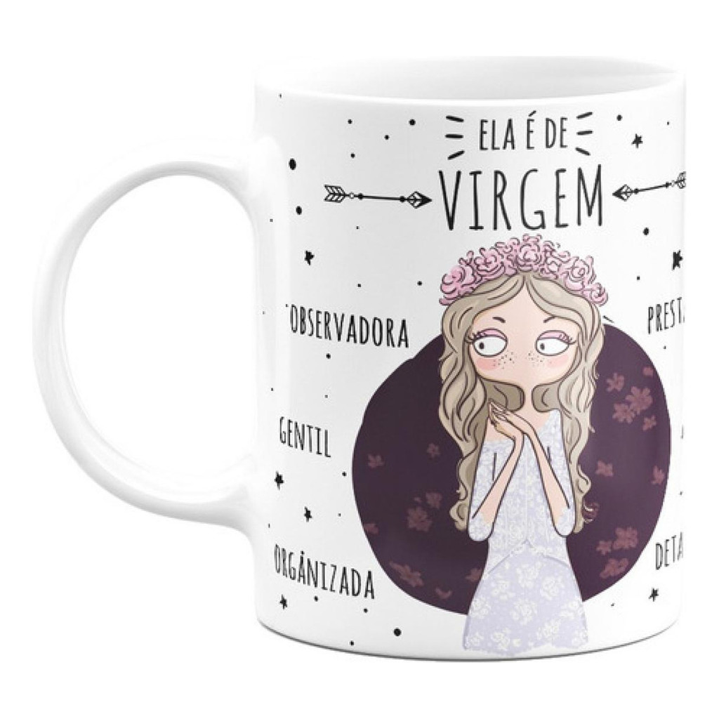 Caneca Signos – Ela É De Virgem