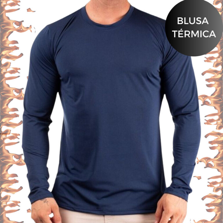 Blusa de Frio Segunda Pele Térmica Peluciada Inve