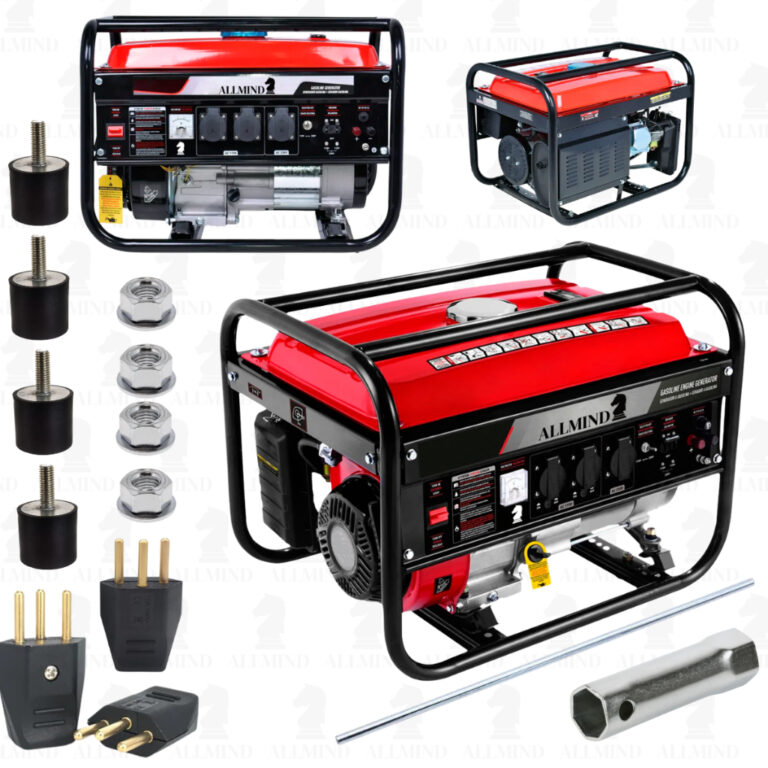Gerador De Energia A Gasolina 4 Tempos 3,1Kw Bivol