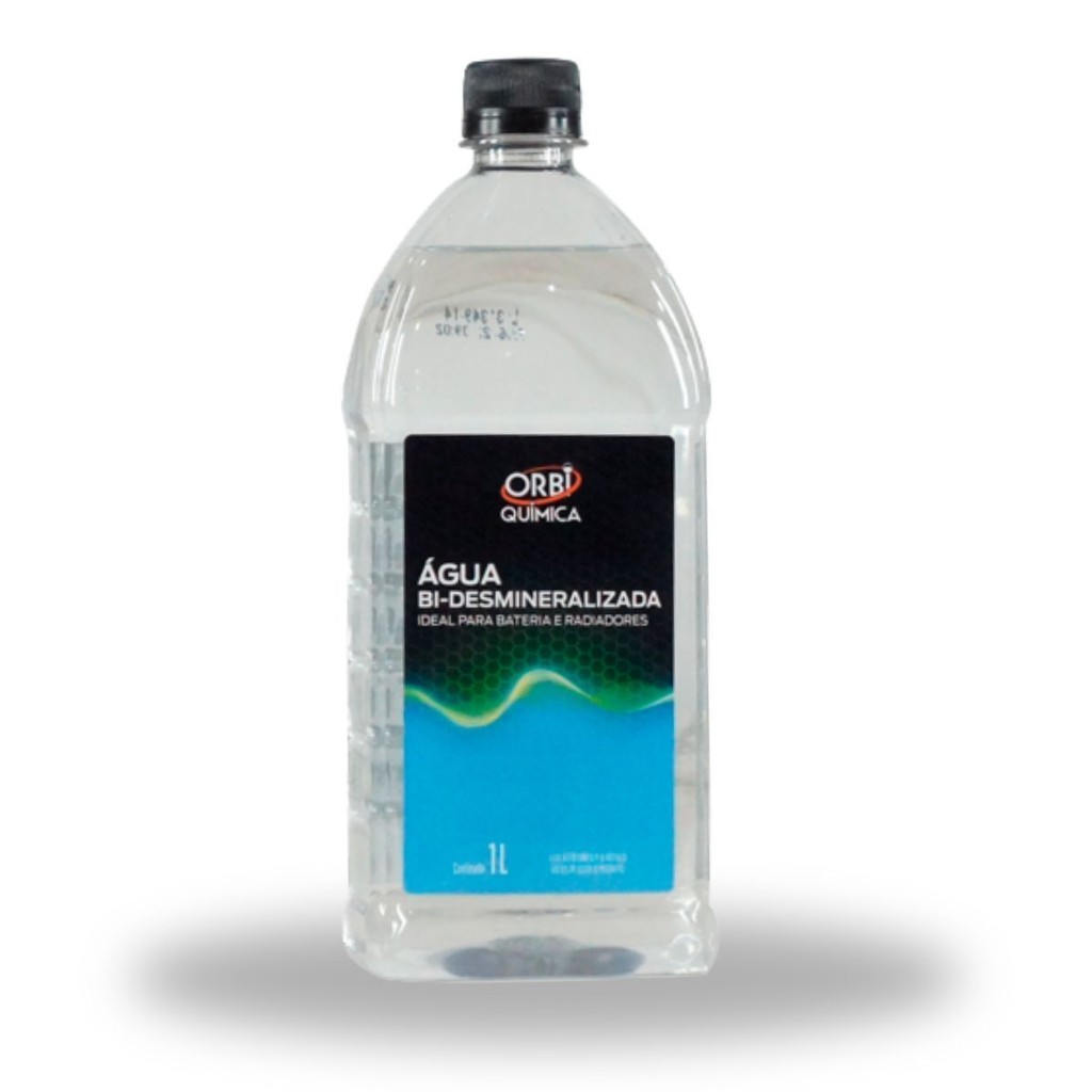 AGUA BI DESMINERALIZADA PARA SISTEMA ARREFECIMENTO 1L ORBI 12873 CD FILIAL CAMPINAS