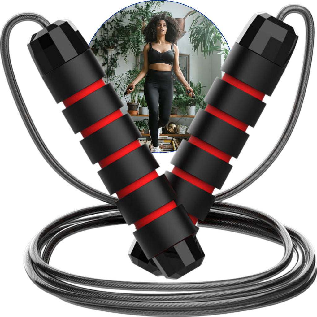 Corda De Pular Profissional Speed Hope Exercícios Crossfit Cabo De Aço Kaizu