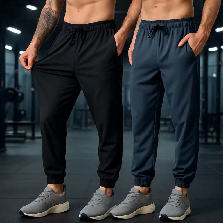 Kit 2 Calça Jogger Tactel com Elastano para Trein