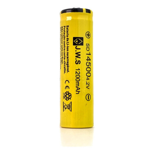Bateria 14500 Original Jws Lanterna Tática 1200ma