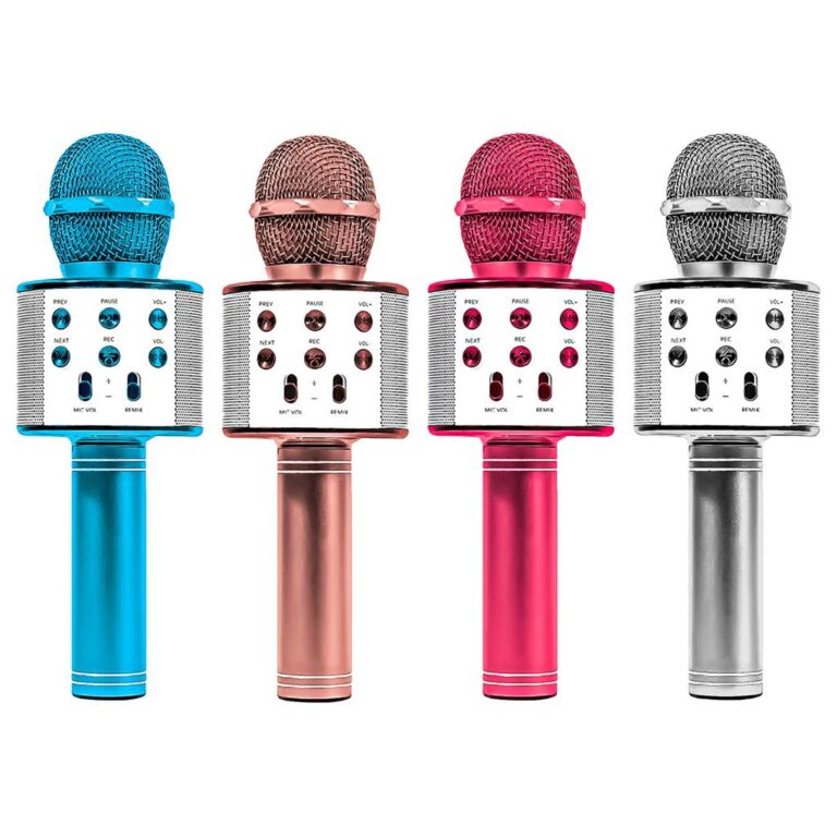 Microfone Karaoke Bluetooth Show Recarregavel Caix