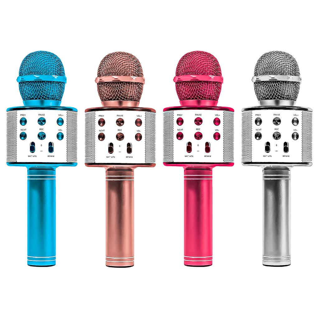 Microfone Karaoke Bluetooth Show Recarregavel Caixa De Som – Zoop Toys