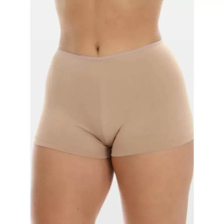 Anágua Short Curto Íntimo Segunda Pele Liso Femi