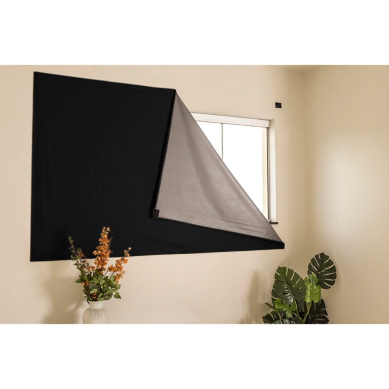 Cortina Painel Blackout com Velcro para Sala Quart