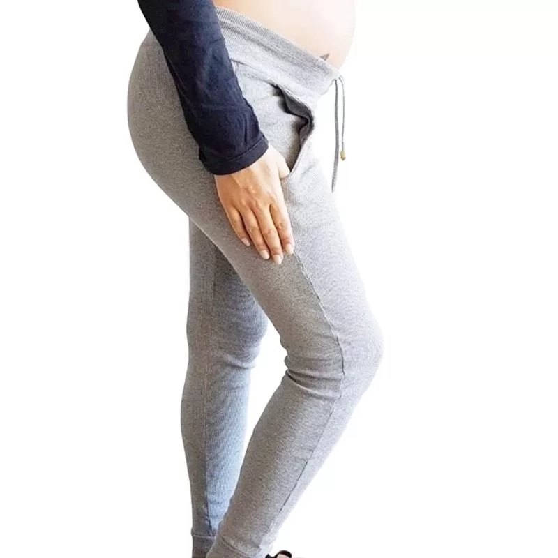 calça cotton gestante