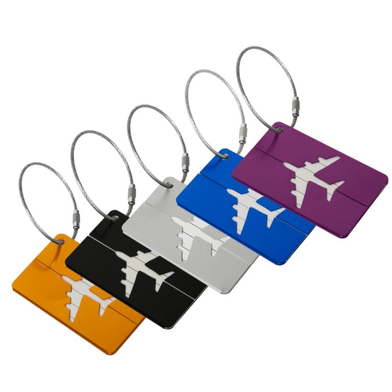 5 Tags De Mala Viagem Etiqueta Identificador Segur