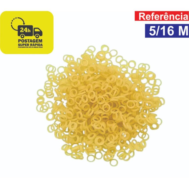1000 Borrachinhas Elástico Para Laços Pet –