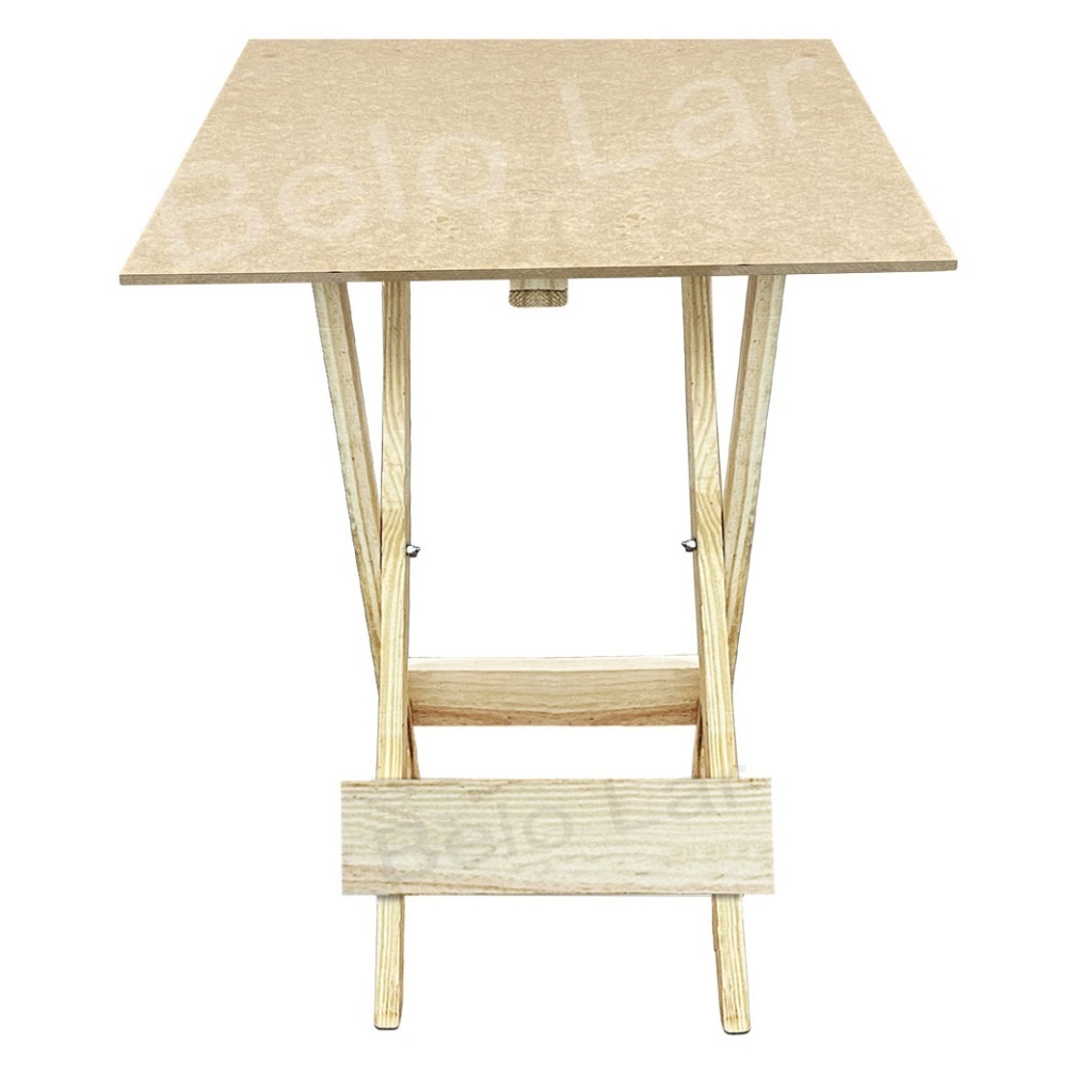 Mesa Desmontável Dobrável Madeira Pinus Mdf Promoção Oferta
