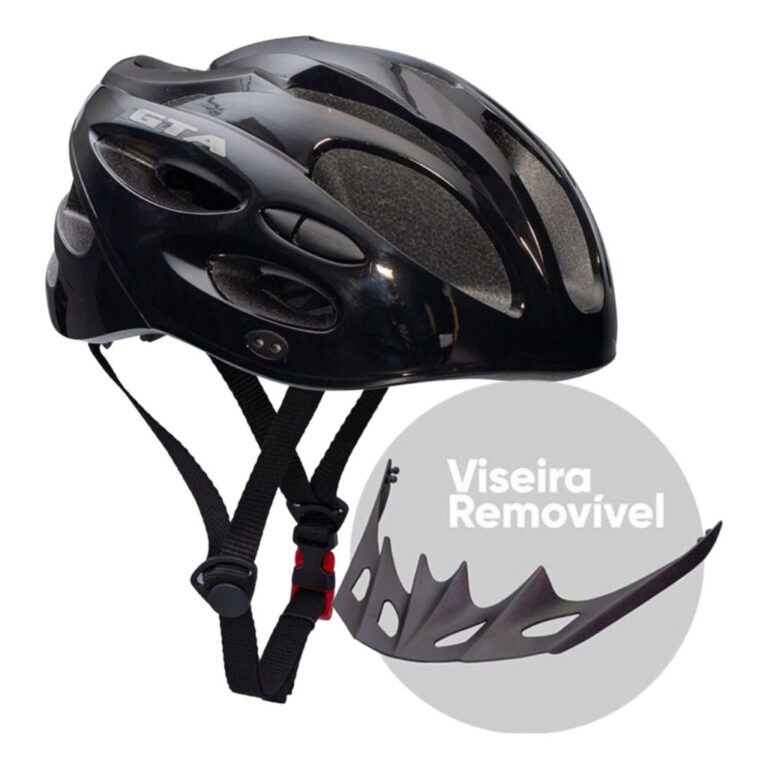 Capacete Ciclista Bicicleta Led Pisca Noturno Leve