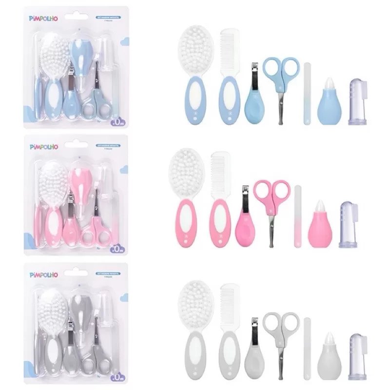 Higiene para Bebê Kit completo 7 Peças Pimpolho