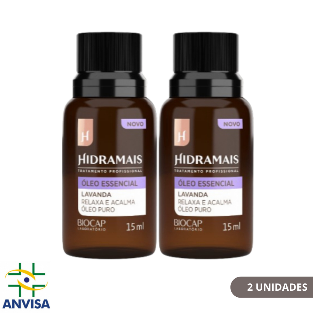 Kit 2 óleo Corporal Hidramais Essencial Pele Suave Cheirosa Aroma Relaxante