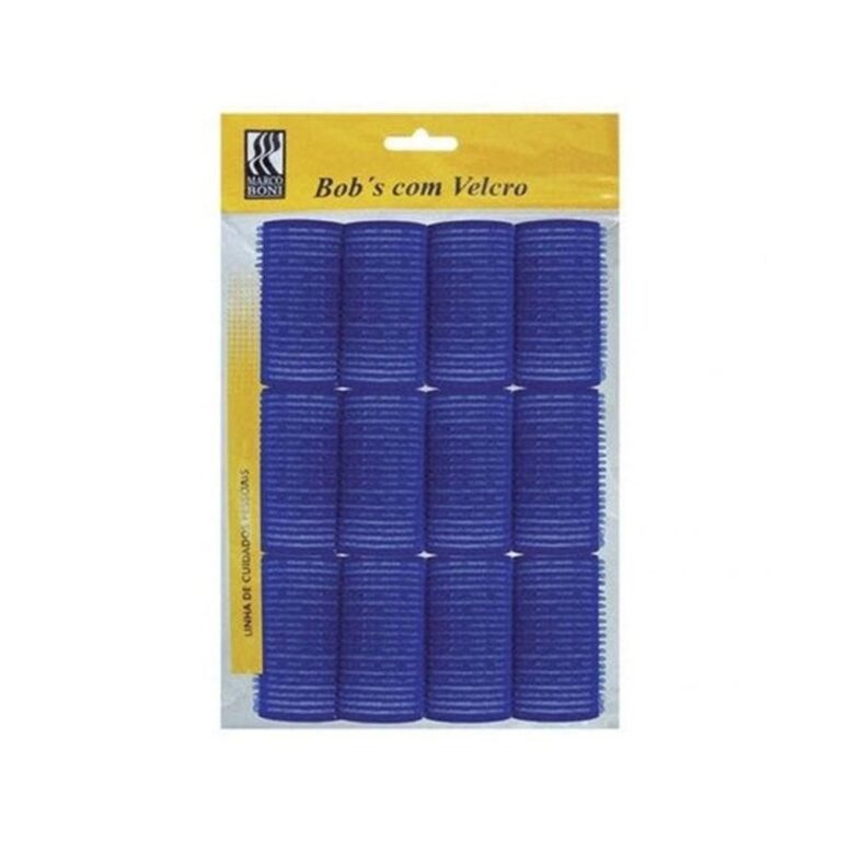 Bobes De Cabelo Marco Boni Auto aderentes c/12un