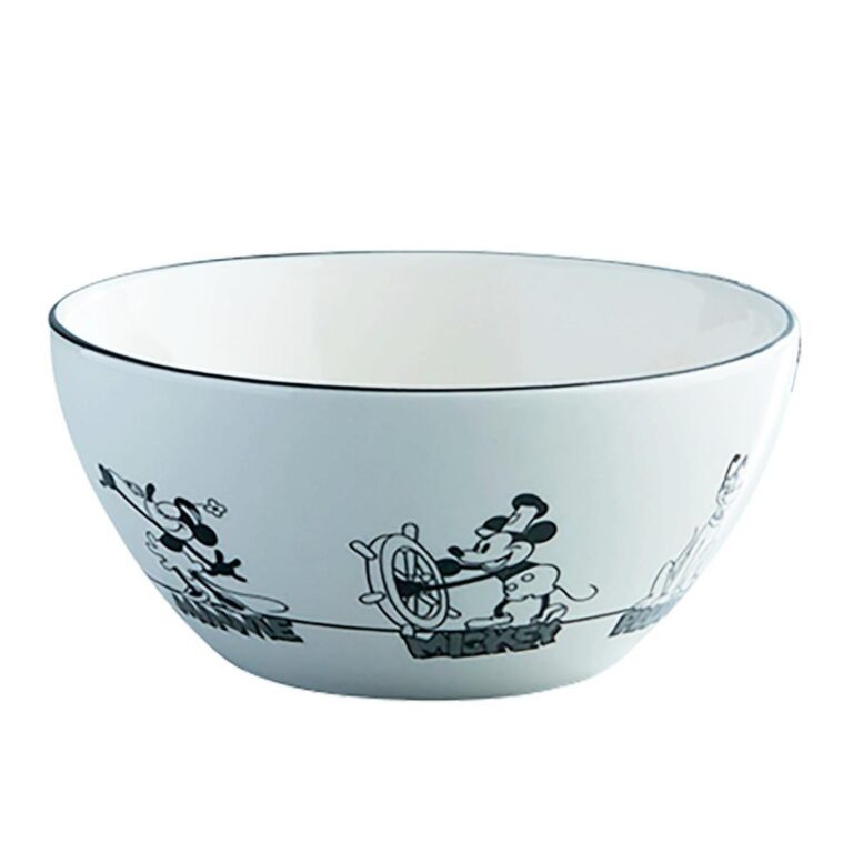 Bowl Cerâmica Mickey Mouse e Amigos Disney 550ML 
