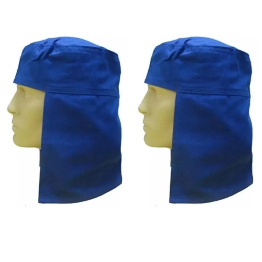 Kit 2 Touca Brim Soldador Árabe Legionário Trabalho No Sol