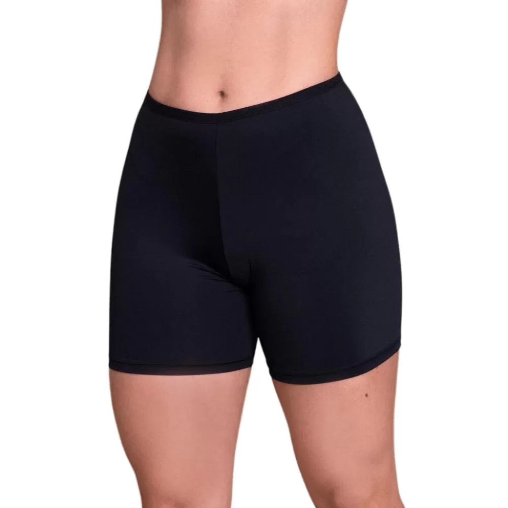 Short Anágua Liso Segunda Pele Bermuda Feminina Plus Size Modeladora Usar Por Baixo  Vestido Saia
