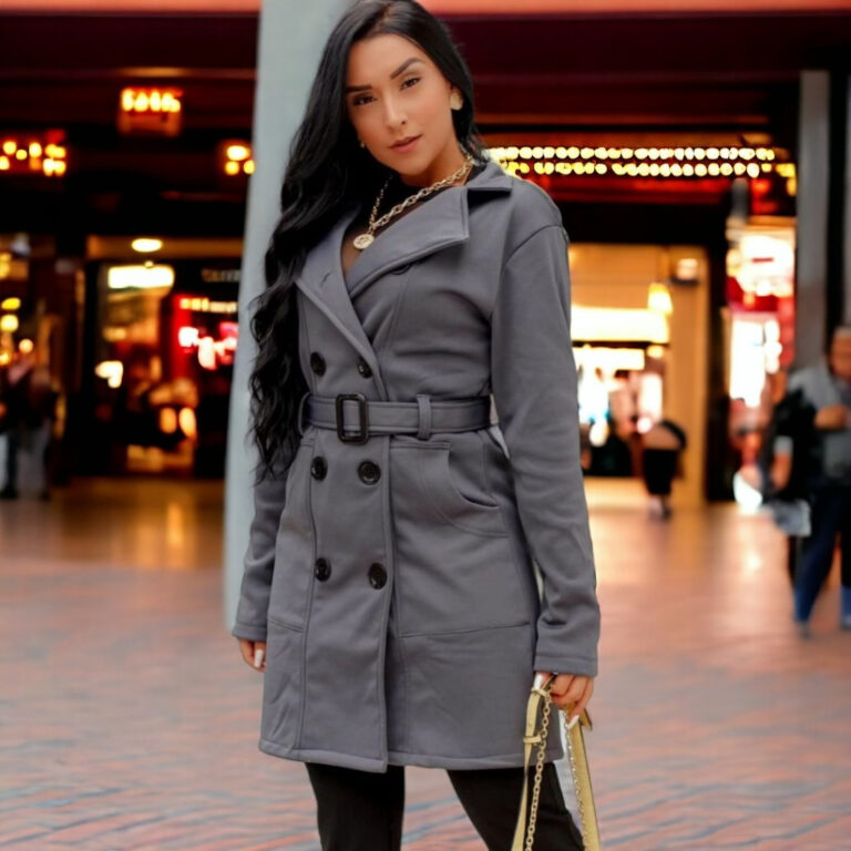 Casaco Moletom Sobretudo Feminino moda inverno Par